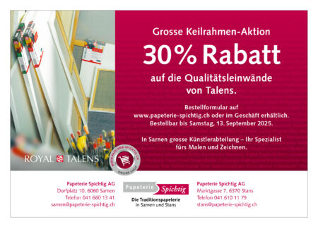 Keilrahmenaktion 2025